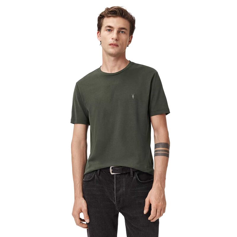 AllSaints Brace Brushed Cotton Crew Neck T-Shirt image number 0